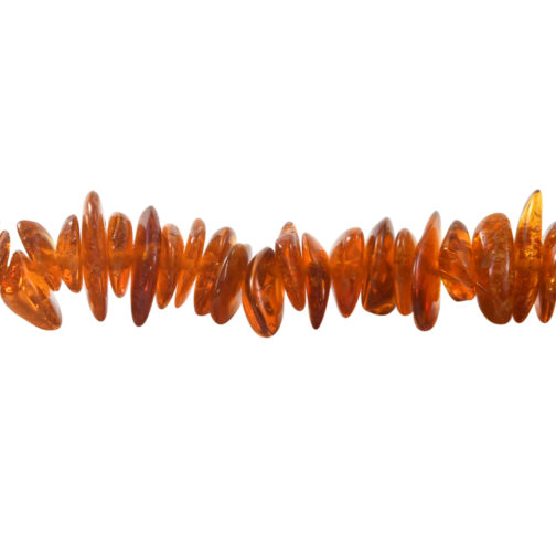 Baltic Amber Chips Necklace 32 Inch - Image 2