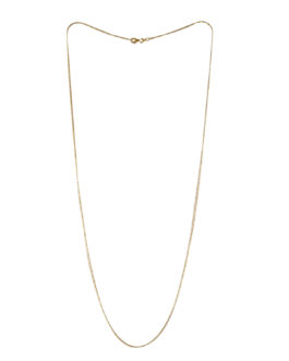 Italian Light Round Snake Chain 30 Inch in 14K Yellow Gold Over Sterling Silver 3.80 Grams