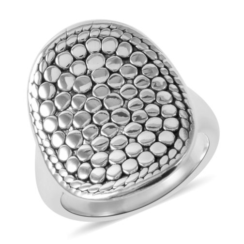 Texture Ring in Sterling Silver