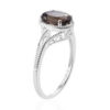 Brazilian Smoky Quartz Ring in Sterling Silver 2.50 ctw - Image 3